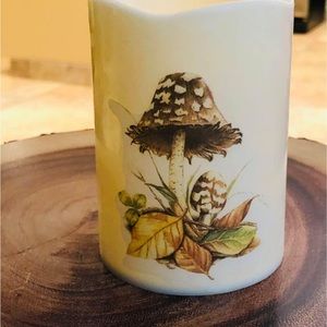Woodland Mushroom Flameless Candle BUNDLE